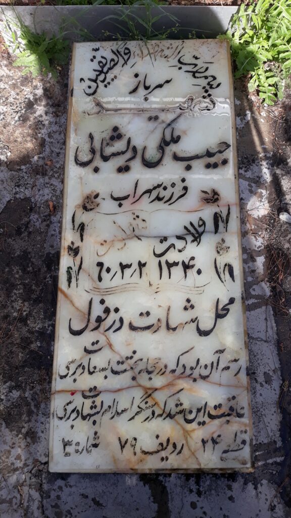تصویر سنگ مزار