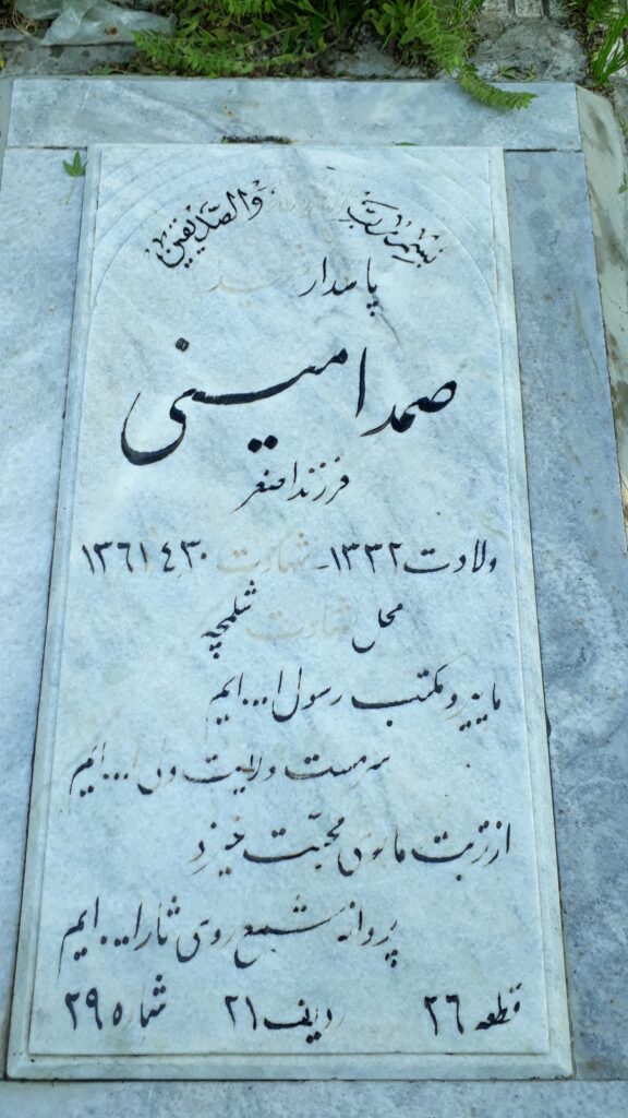 تصویر سنگ مزار